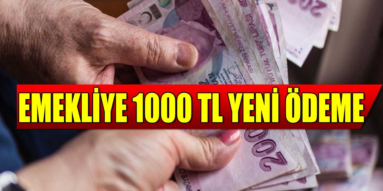 Emekli Vatandaşlara 1000 TL Kampanya Geri Ödemesiz Promosyon Desteği detaylar haberimizde...