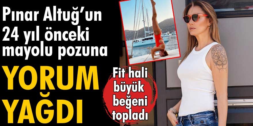 Çocuklar Duymasın'ın Meltem'i Pınar Altuğ 24 yıl evvelki mayolu fotoğrafını paylaştı! Pınar Altuğ son paylaşımıyla ilgi odağı oldu...