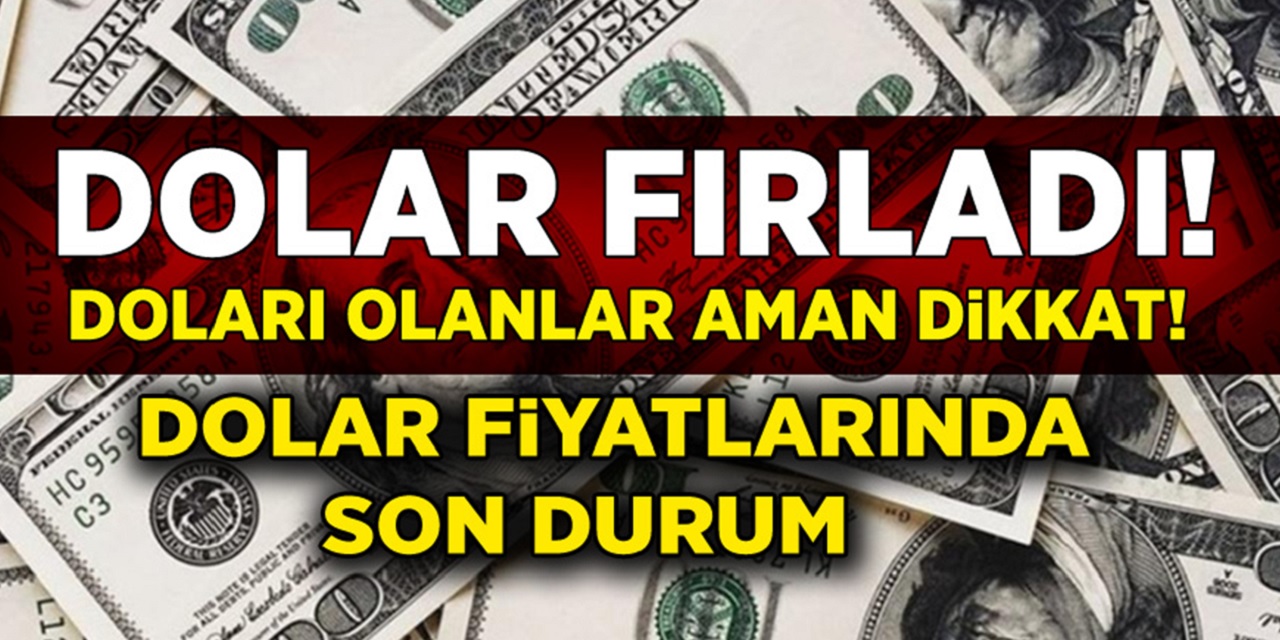 Son dakika dolar Erdoğan konuşunca yeni bir rekor kırdı! Bugün dolar kaç TL?