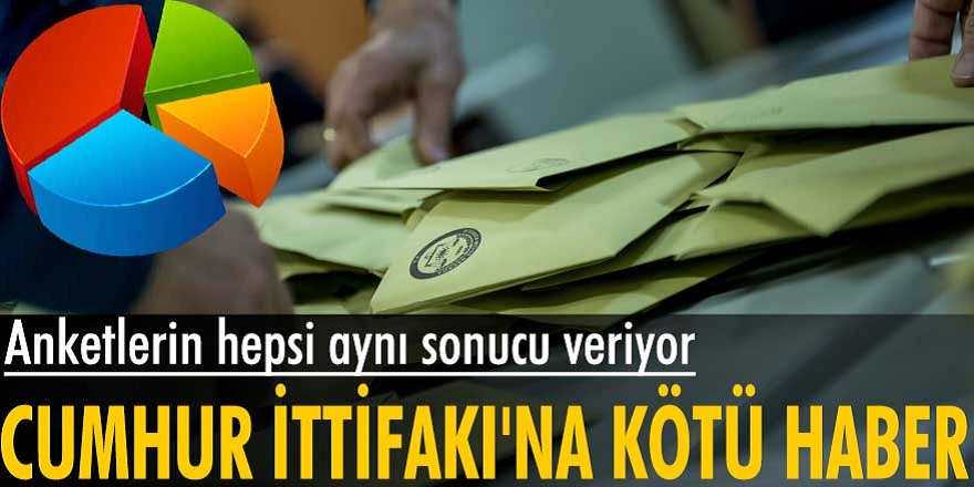 Cumhur İttifakı'na soğuk duş aldıracak haber! Son seçim anket sonuçları yayınlandı...