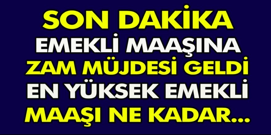 Emekli Maaş Tablosunda Rakamlar Tek Tek Açıklandı! Bakın Bakalım En Düşük Emekli Maaşı Ne Kadar Olmuş