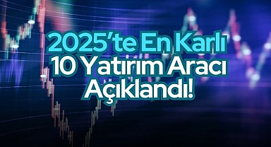 2025'te En Karlı 10 Yatırım Aracı Açıklandı!