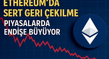 Ethereum’da Sert Geri Çekilme: Piyasalarda Endişe Büyüyor