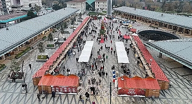 Osmangazi Meydanı’nda Yeni Yıl Rüzgârı: Festival Coşkusu Başladı