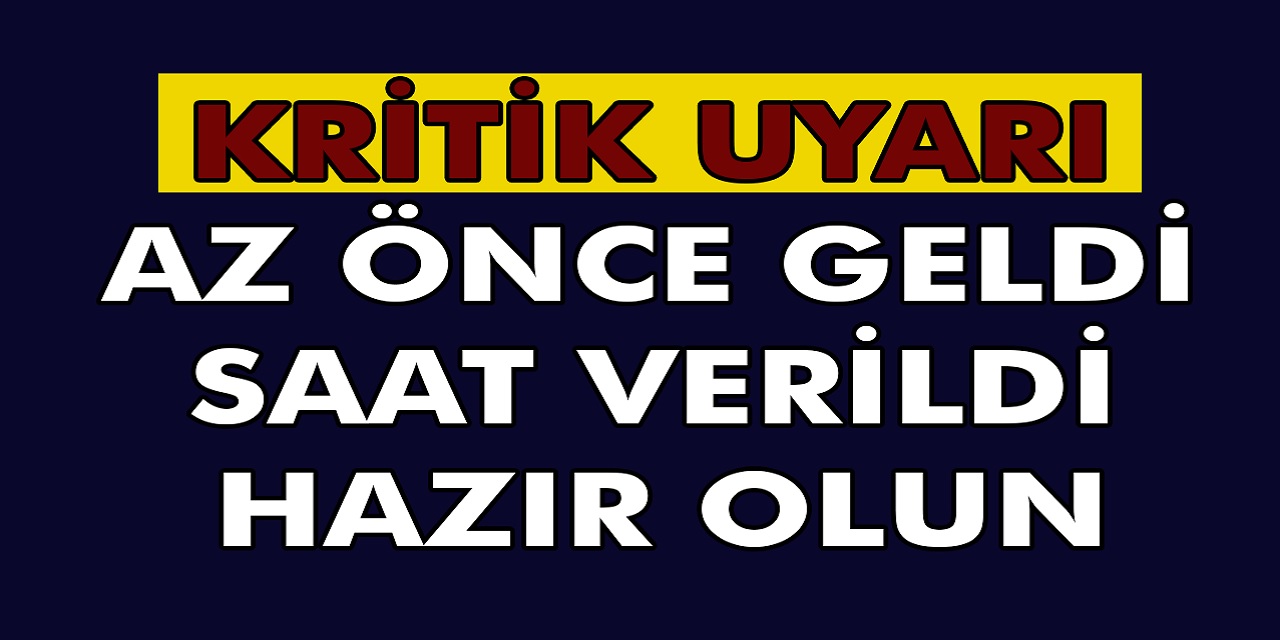 Meteoroloji son dakika uyarısı geldi! Dikkat felaket yaşanabilir