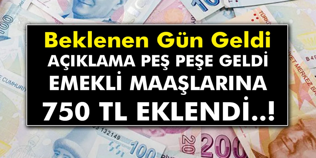 Son dakika müjdesi SGK, SSK, Bağ-Kurlu emeklilerine peş peşe geldi! Anlaşma sağlandı, tarih verildi! Emekli maaşlarına 750 lira eklendi...