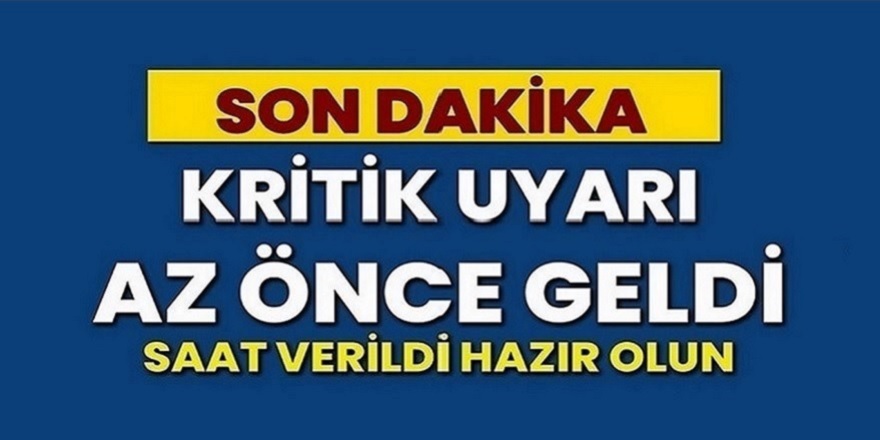 Son dakika gelişmesi 46 il için kritik uyarı az önce geldi! Saat verildi hazır olun!