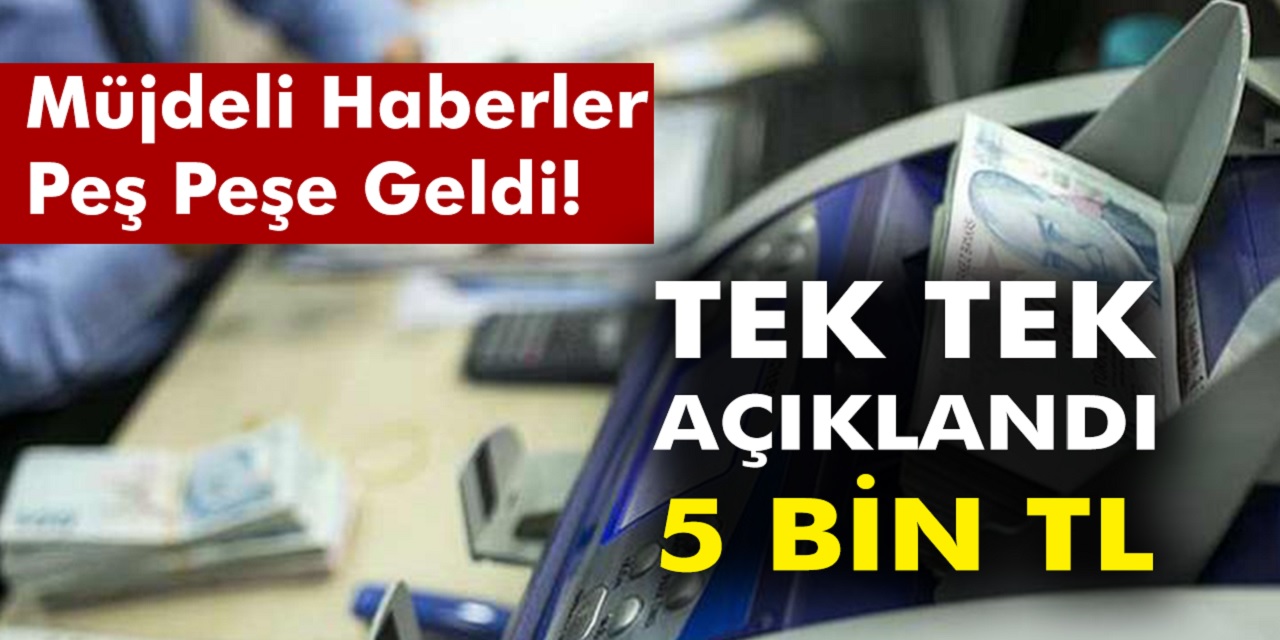 Acil nakit ihtiyacı olanlar dikkat! 5 Bin TL başvuran herkese anında ödeme yapılıyor!