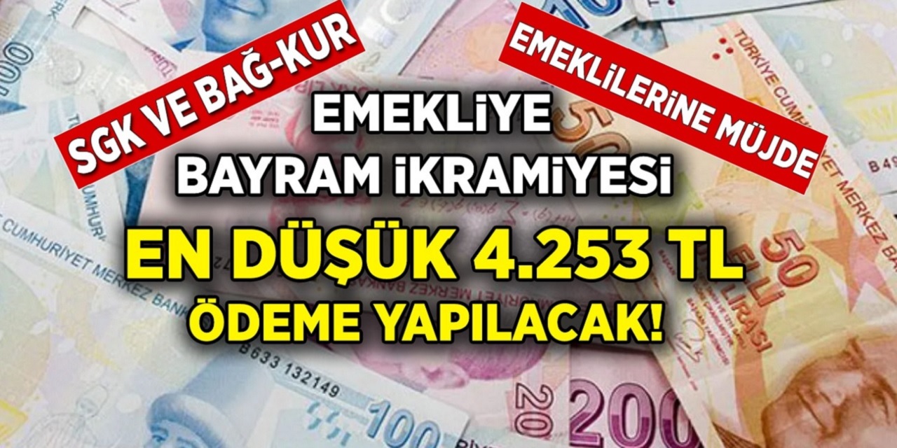 Meclisten Emekliye Büyük Müjde! Emekliye 4.253 TL Bayram İkramiyesi Verilecek