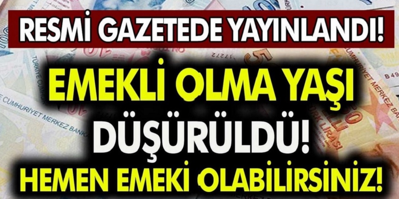 Emeklilik yaşı düşürüldü! 3600-3700 ile 4320 günle emekli olacaksınız! SGK bombayı patlattı! Artık yaş şartı aranmamaktadır