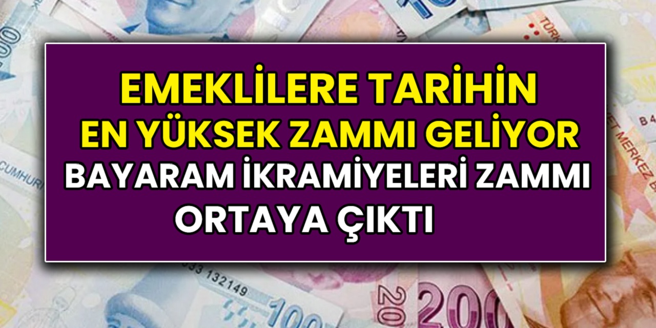 13,5 Milyon Emekliye akşam üstü büyük müjde geldi! 2022 Bayram ikramiyesi ortaya Çıktı Emeklilere rekor zam...