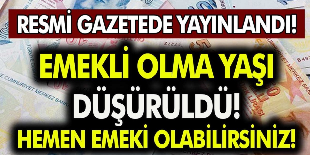 Müjde 10 Yıl çalışan emekli Olacak! Emeklilik Yaşı Düştü! 1800 gün primle emekli olacaksınız! Dilekçe verin, hemen emekli olun!