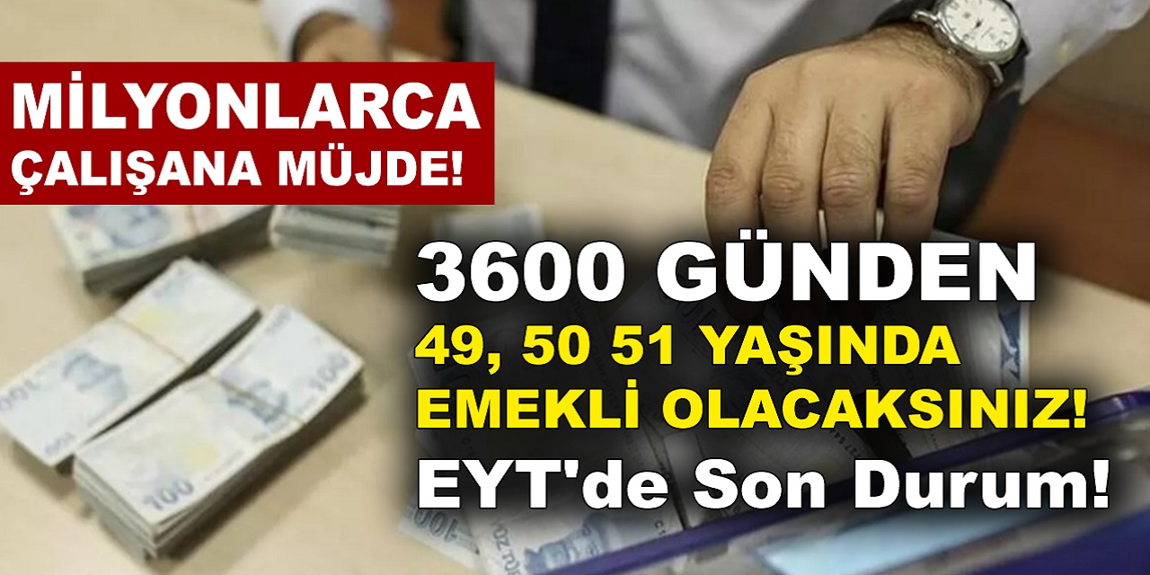 Milyonlarca işçiye büyük müjde! 5 yıl erken emekli olabileceksiniz! Bu mesleklerde 20 yıl çalışanlar dikkat