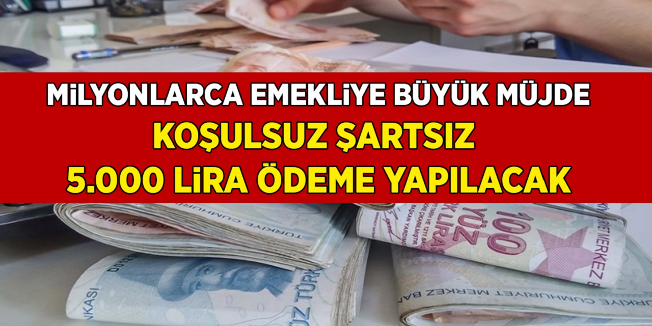 Biraz önce netleşti! Bağkur’lu ve SGK’lılar anında maaş hesabına ek 5.000 TL yatacak! Dert tasa kalmayacak! Hemen ATM’den çekin!