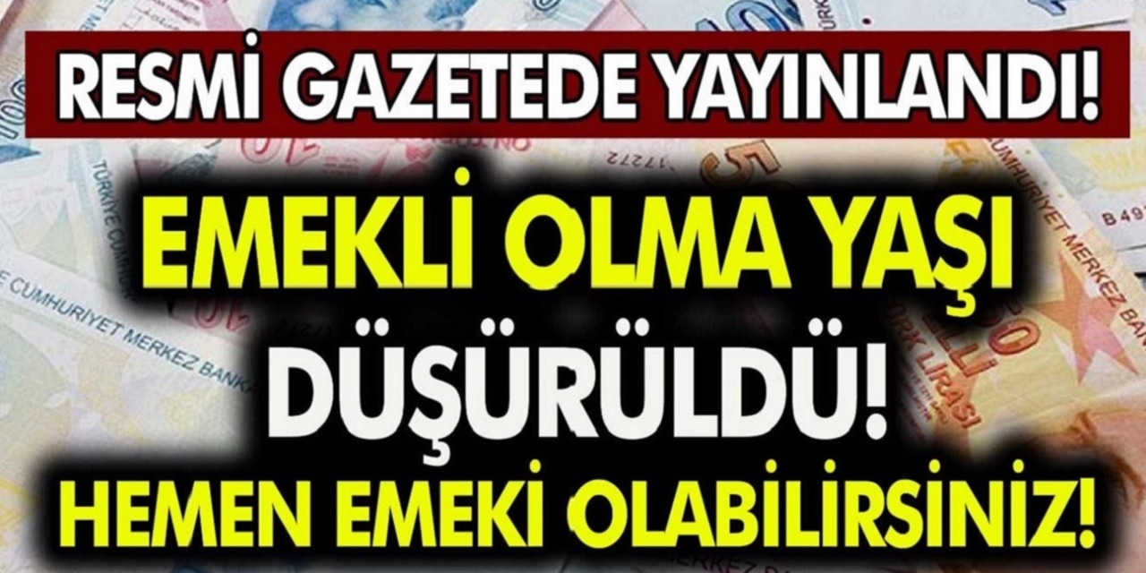 1.2 milyon EYT’liye müjde! Emeklilik yaşı düşürüldü! 3600 günden 49 yaşında erken emekli olacaksınız
