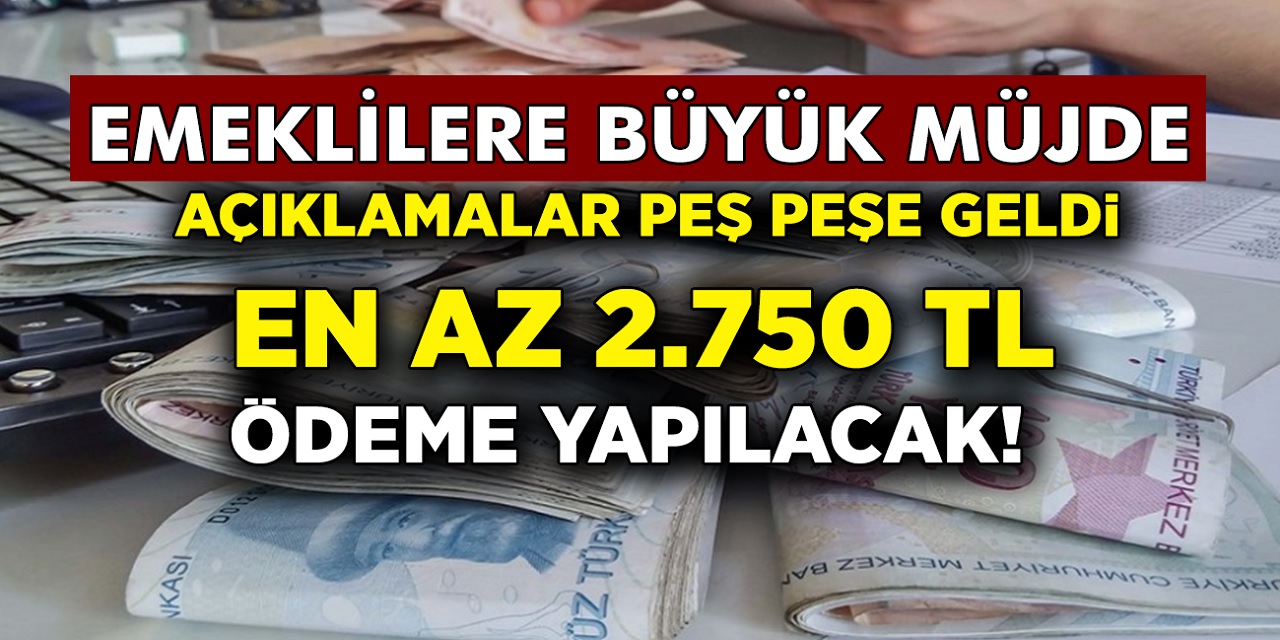 SSK ve Bağkur’lu Tüm Emeklilere 2.750 TL Ödeme Haberi Ajanslara Düştü! 3 Gün Kaldı, Acele Edin! Paranızı Hemen Çekebileceksiniz...