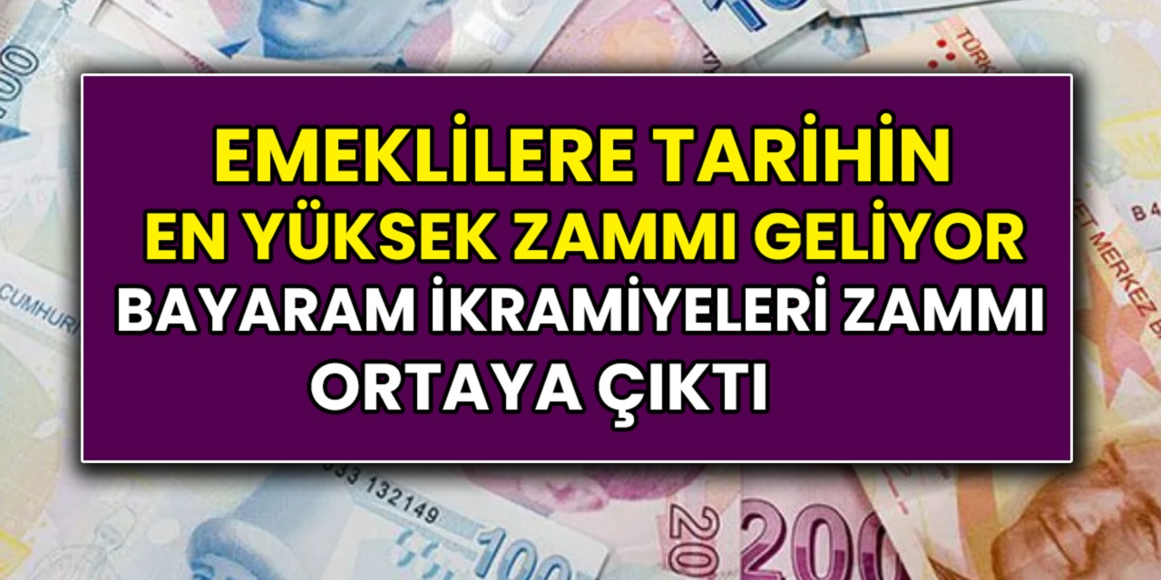13,5 Milyon Emekliye Beklediği Müjdeli Haber Sonunda Duyuruldu! Emekli Bayram İkramiyelerine Rekor Zam 2022 Bayram ikramiyesi Ortaya Çıktı...